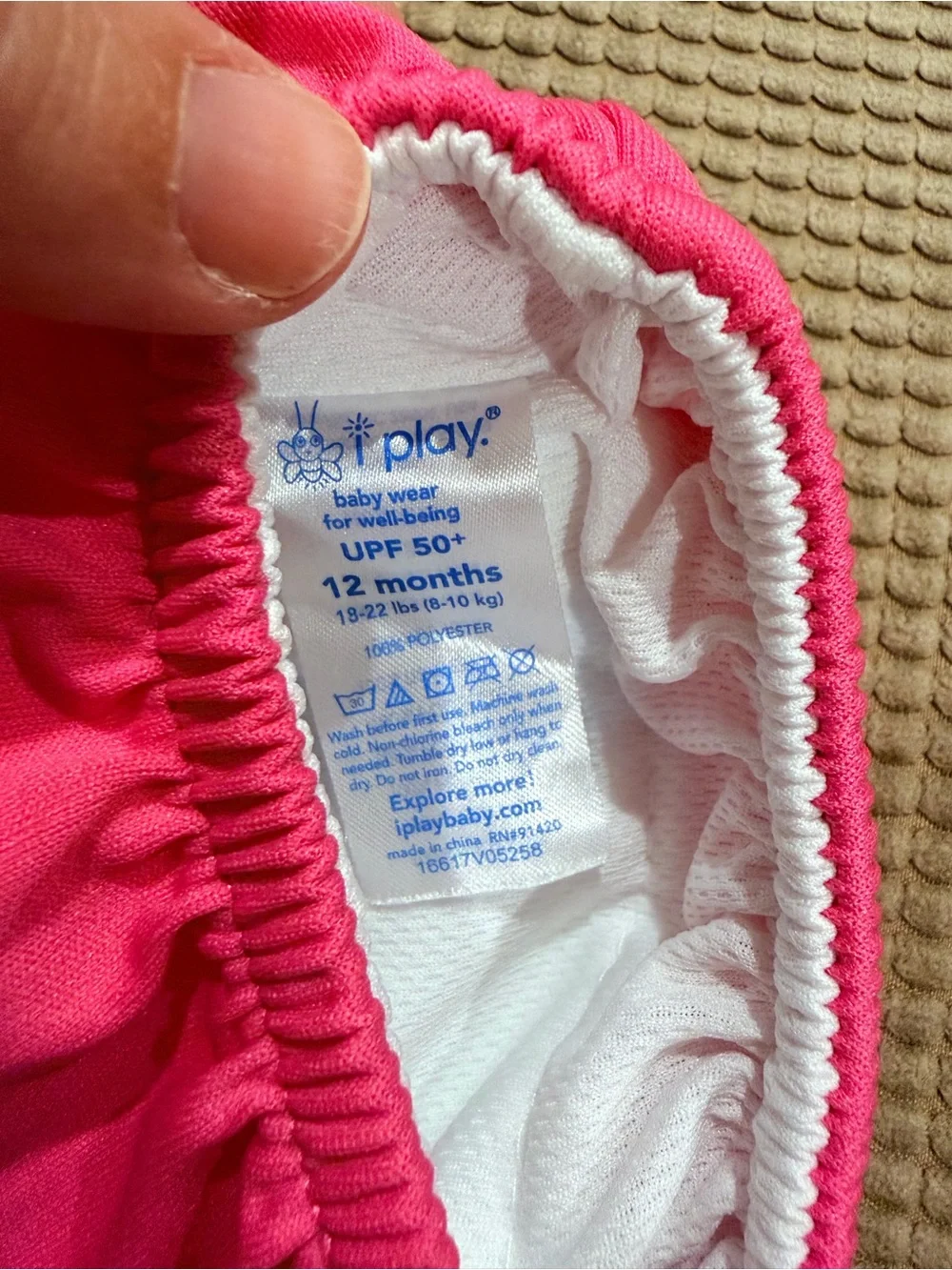 iPlay baby girl swim diaper